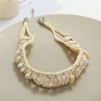 European And American New Bohemian Creative Hand-woven Shell Necklace main image 4