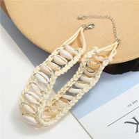 European And American New Bohemian Creative Hand-woven Shell Necklace main image 5