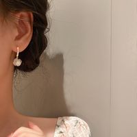 Korean Style Simple Opal Diamond-studded Hydrangea Earrings Fashion Earrings Personalized Earrings main image 4
