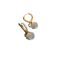 Koreanische Art Einfache Opal-diamant-besetzte Hortensie Ohrringe Mode Ohrringe Personalisierte Ohrringe main image 6