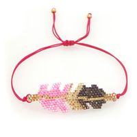 Miyuki Rice Beads Weaving Demon Eyes Handmade Bohemian Ethnic Style Bracelet sku image 1