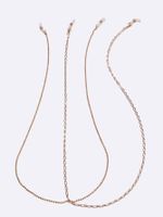 Two-piece Glasses Chain Beads Bead Chain Glasses Rope sku image 1