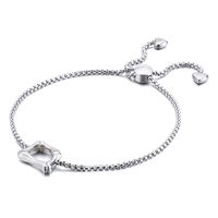 Fashion Temperament Stainless Steel 26 English Letter Bracelet sku image 4