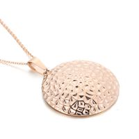 Collier Pendentif Brillant De Galvanoplastie Carrée En Acier Inoxydable Avec Une Nouvelle Personnalité Européenne Et Américaine sku image 16