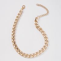 European And American Style Exaggerated Thick Chain Necklace sku image 1