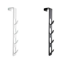 Multifunctional Door Hanger Coat Hook Traceless Punch-free Hook Creative Wrought Iron Door Back Hook main image 4