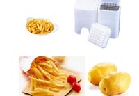 Multifunctional Stainless Steel Hand-pressed Potato Cutter Fries Maker Fruit Cutter Potato Press main image 3