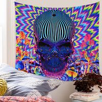 Tapestry Tarot Card Tapestry Psychedelic Tapestry Background Cloth Skull Tapestry Customization main image 4