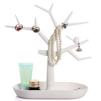 Tree Shape Creative Jewelry Stand Bird Tree Display Hanger sku image 1