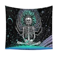 Tapestry Bohemian Tapestry Decorative Cloth Background Cloth Hanging Skull Tapestry Custom Tapestry sku image 1