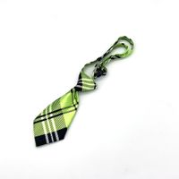 Plaid Pet Tie Collar Cats And Dogs Universal Collar Cat Jewelry Bow Tie Adjustable Collar sku image 5