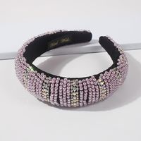 Ethnic Thick Sponge Exaggerated Imitation Pearl Beads Headband main image 6