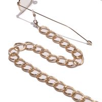 Fashion Simple Thick Printing Glasses Rope Metal Glasses Chain main image 4