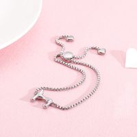 Fashion Temperament Stainless Steel 26 English Letter Bracelet main image 6