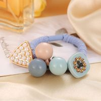 Korean Girls Fashion Candy Color Rubber Band Headdress Hair Tie sku image 25