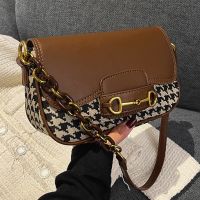 Chain Messenger Bag 2021 New Niche Western Style One-shoulder Armpit Small Square Bag main image 6