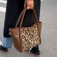 Large-capacity Handbags 2021 New Fashion Leopard-print Messenger Sense Single-shoulder Portable Tote Bag main image 6