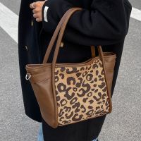 Large-capacity Handbags 2021 New Fashion Leopard-print Messenger Sense Single-shoulder Portable Tote Bag main image 5