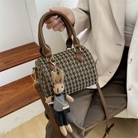 2021 New Bag Pillow Bag Houndstooth Portable Casual Fashion One-shoulder Messenger Bag main image 2