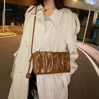 Autumn 2021 New Fashion Messenger Underarm Bag Fold Western Style Single Shoulder Bag main image 6