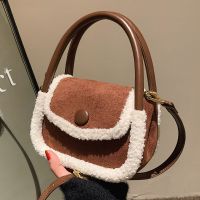 Fashion Plush Handbag Female Autumn And Winter 2021 New Trendy One-shoulder Messenger Bag main image 6