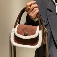 Fashion Plush Handbag Female Autumn And Winter 2021 New Trendy One-shoulder Messenger Bag main image 4