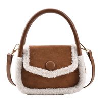 Fashion Plush Handbag Female Autumn And Winter 2021 New Trendy One-shoulder Messenger Bag main image 3