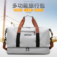 New Style Travel Bag Korean Portable Short-distance Travel Luggage Bag Large Capacity Gym Bag main image 6