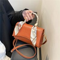 New Trend Fashion Candy Color Underarm Bag Casual One-shoulder Small Square Bag main image 6