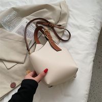 Frau Mittel Alle Jahreszeiten Pu-leder Vintage-stil Handtasche sku image 1