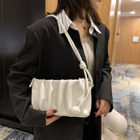 Autumn 2021 New Fashion Messenger Underarm Bag Fold Western Style Single Shoulder Bag sku image 1