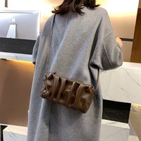 Autumn 2021 New Fashion Messenger Underarm Bag Fold Western Style Single Shoulder Bag sku image 5