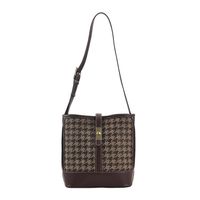 Retro Neue Beuteltasche Korean Fashion Hit Farbdruck Leopardenmuster One-shoulder-umhängetasche sku image 1