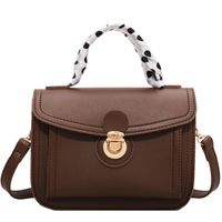 2021 Autumn New Trendy Fashion One-shoulder Messenger Small Bag High-end Retro Western Style Handbag sku image 3