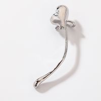 Simple Metal No Pierced Heart Ear Bone Clip European And American Fashion Earrings Female sku image 1