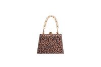 Elegant Bag Women's Bag 2021 Autumn And Winter New Elegant And Generous Fashion Chain Style Cows Pattern Small Square Bag sku image 3