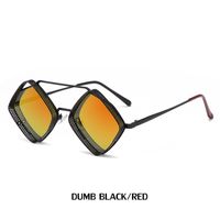 النظارات الشمسية الجديدة الرجعية Steampunk للرجال مجوفة الماس النظارات الشمسية الذكور المد والجزر Sunglasses sku image 10