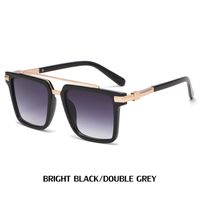 Retro Business Box Sunglasses Trend  New European And American Fashion Sunglasses sku image 16