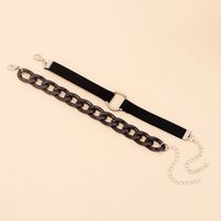 Fashion Personality Gothic Bracelet Female Black Geometric Bracelet Wholesale main image 3