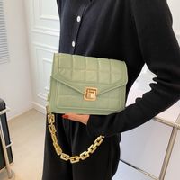 Summer New Type Good Texture Women's Bag 2022 Embroidery Thread Textured Small Square Bag Trendy Fashion Acrylic Chain Shoulder Bag main image 6