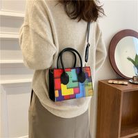 Korean Macaron Color Chain Bag Hit Color Shoulder Messenger Bag Wholesale main image 2