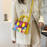 Korean Macaron Color Chain Bag Hit Color Shoulder Messenger Bag Wholesale main image 5