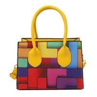 Korean Macaron Color Chain Bag Hit Color Shoulder Messenger Bag Wholesale main image 3