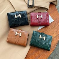 2021 New Trendy Business Card Bag Multi-position Stone Pattern Student Card Holder Wholesale main image 5