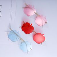 New Personality Sunglasses Frameless Apple Sunglasses Trend Party Prom Funny Sunglasses main image 5