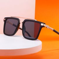 Retro Business Box Sunglasses Trend  New European And American Fashion Sunglasses main image 1