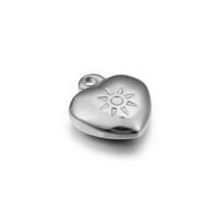 Jewelry Accessories Stainless Steel Heart-shaped Sun Pattern Cartoon Pendant Wholesale main image 3