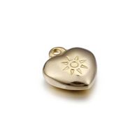 Jewelry Accessories Stainless Steel Heart-shaped Sun Pattern Cartoon Pendant Wholesale main image 6