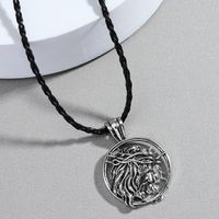 Retro Crucifixion Pendant Hip Hop Punk Necklace Personality Trendy Sweater Chain main image 5