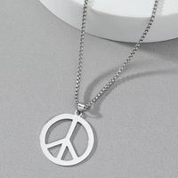 Fashion Stainless Steel Plating Men's Necklace main image 1